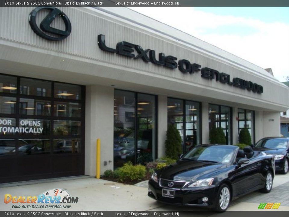 2010 Lexus IS 250C Convertible Obsidian Black / Black Photo #1