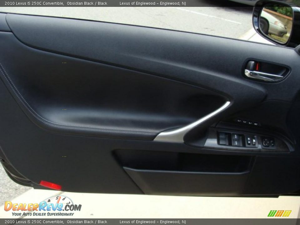 2010 Lexus IS 250C Convertible Obsidian Black / Black Photo #7