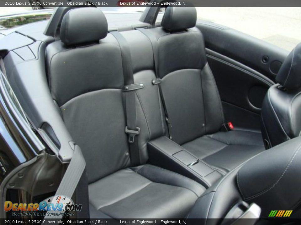 2010 Lexus IS 250C Convertible Obsidian Black / Black Photo #13