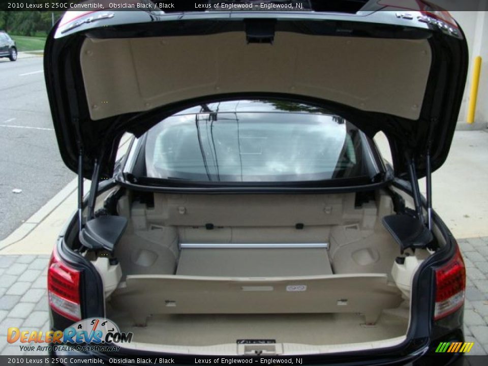2010 Lexus IS 250C Convertible Obsidian Black / Black Photo #15