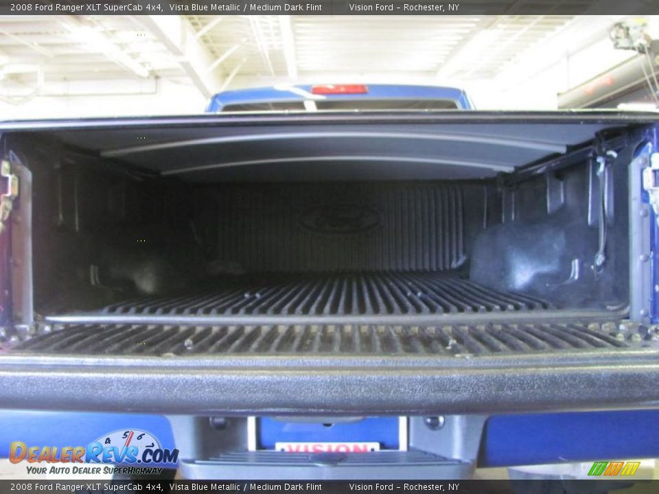 2008 Ford Ranger XLT SuperCab 4x4 Vista Blue Metallic / Medium Dark Flint Photo #8