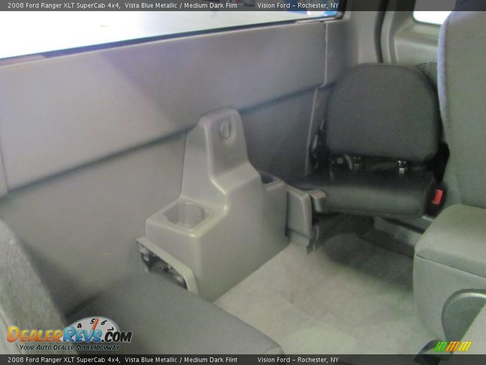 2008 Ford Ranger XLT SuperCab 4x4 Vista Blue Metallic / Medium Dark Flint Photo #19