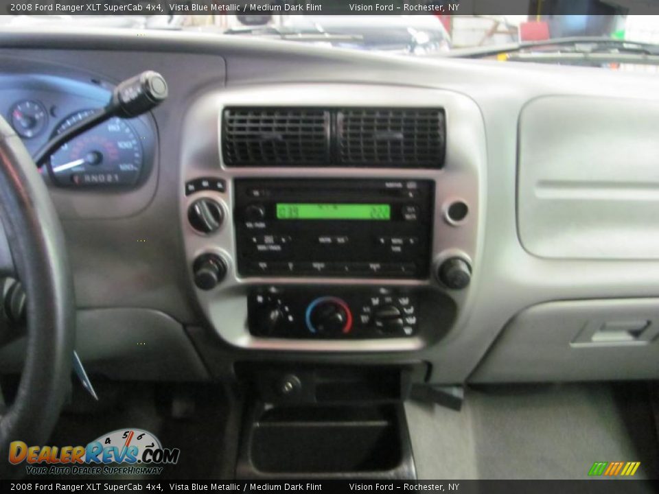 2008 Ford Ranger XLT SuperCab 4x4 Vista Blue Metallic / Medium Dark Flint Photo #20