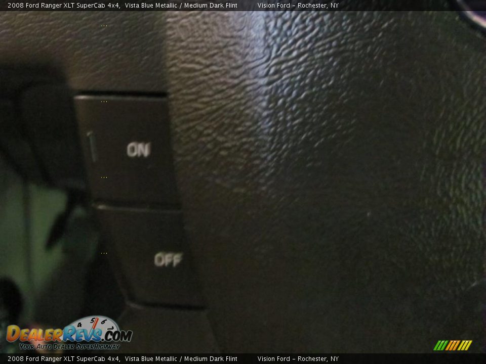 2008 Ford Ranger XLT SuperCab 4x4 Vista Blue Metallic / Medium Dark Flint Photo #25