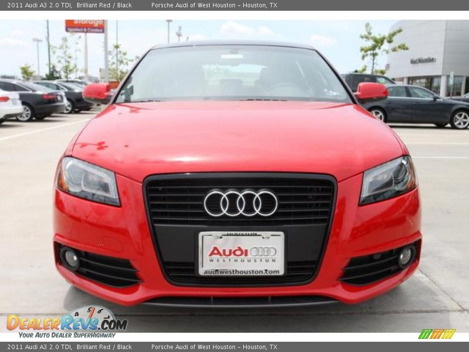 2011 Audi A3 2.0 TDI Brilliant Red / Black Photo #2