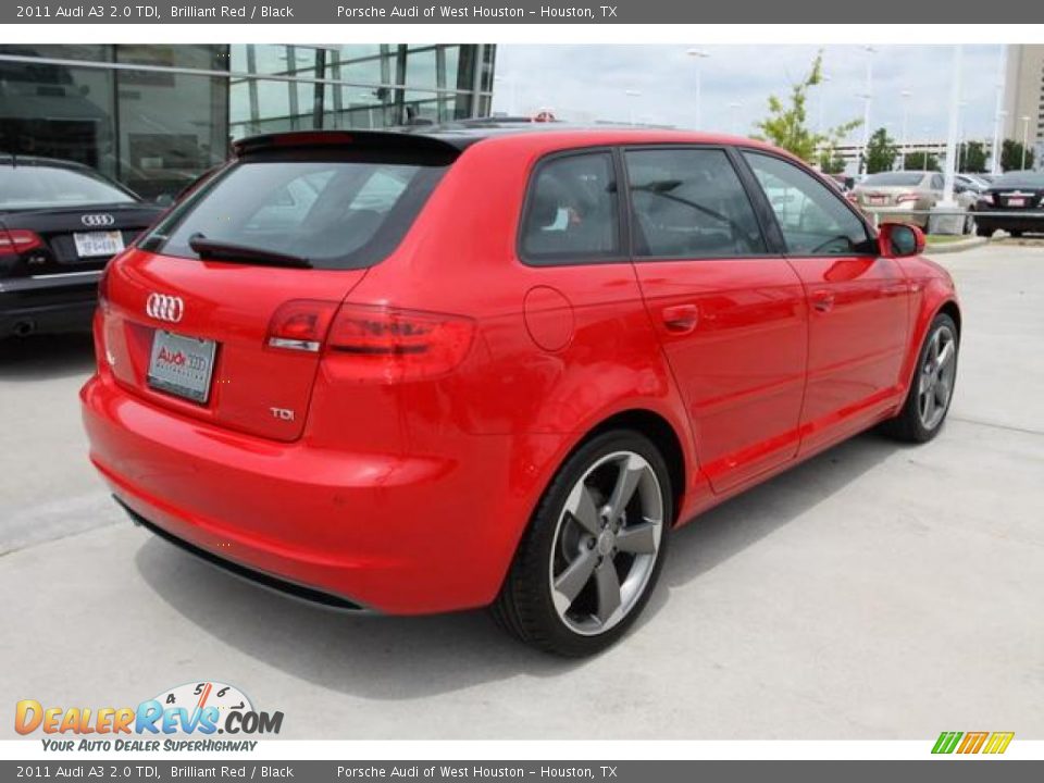 2011 Audi A3 2.0 TDI Brilliant Red / Black Photo #4