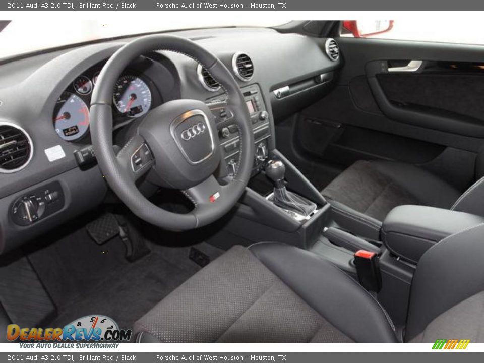 2011 Audi A3 2.0 TDI Brilliant Red / Black Photo #7