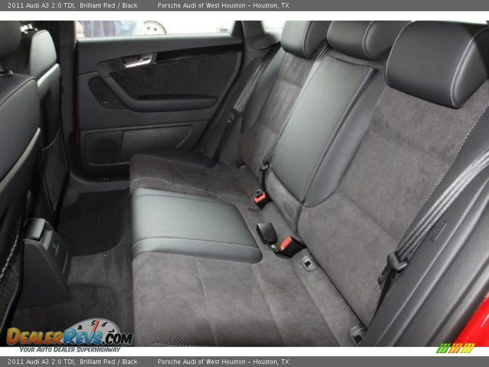 2011 Audi A3 2.0 TDI Brilliant Red / Black Photo #9