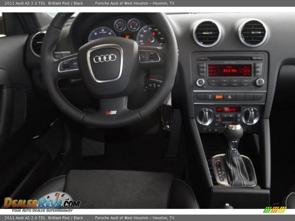 2011 Audi A3 2.0 TDI Brilliant Red / Black Photo #11
