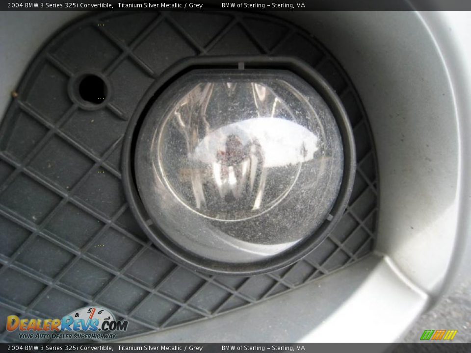 2004 BMW 3 Series 325i Convertible Titanium Silver Metallic / Grey Photo #19