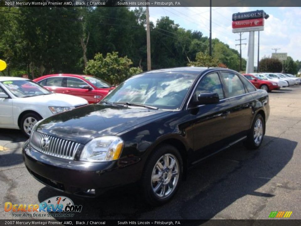 2007 Mercury Montego Premier AWD Black / Charcoal Photo #1