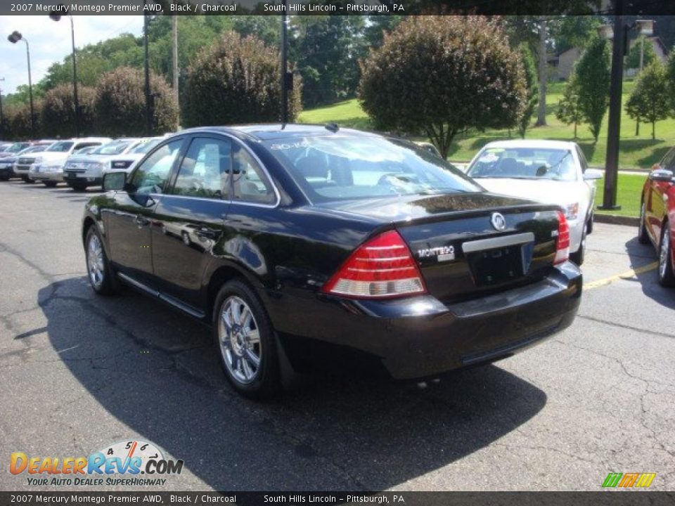 2007 Mercury Montego Premier AWD Black / Charcoal Photo #2