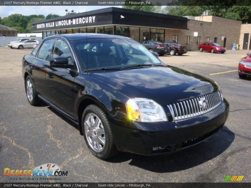 2007 Mercury Montego Premier AWD Black / Charcoal Photo #5