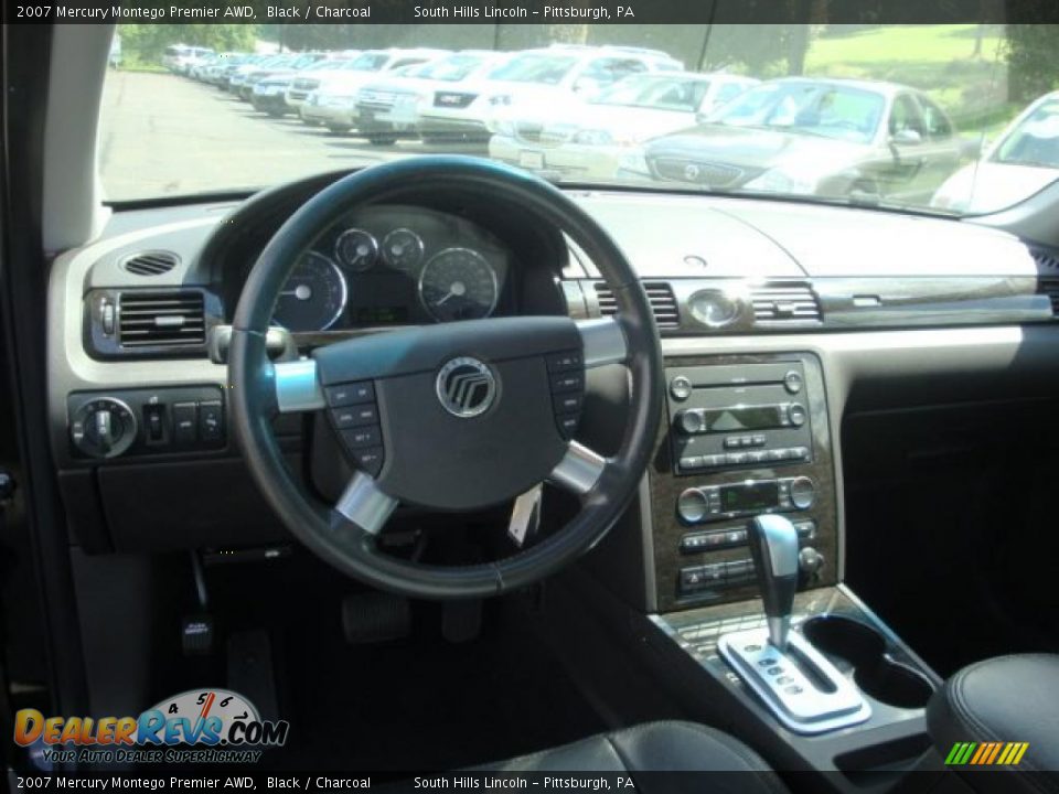 2007 Mercury Montego Premier AWD Black / Charcoal Photo #10