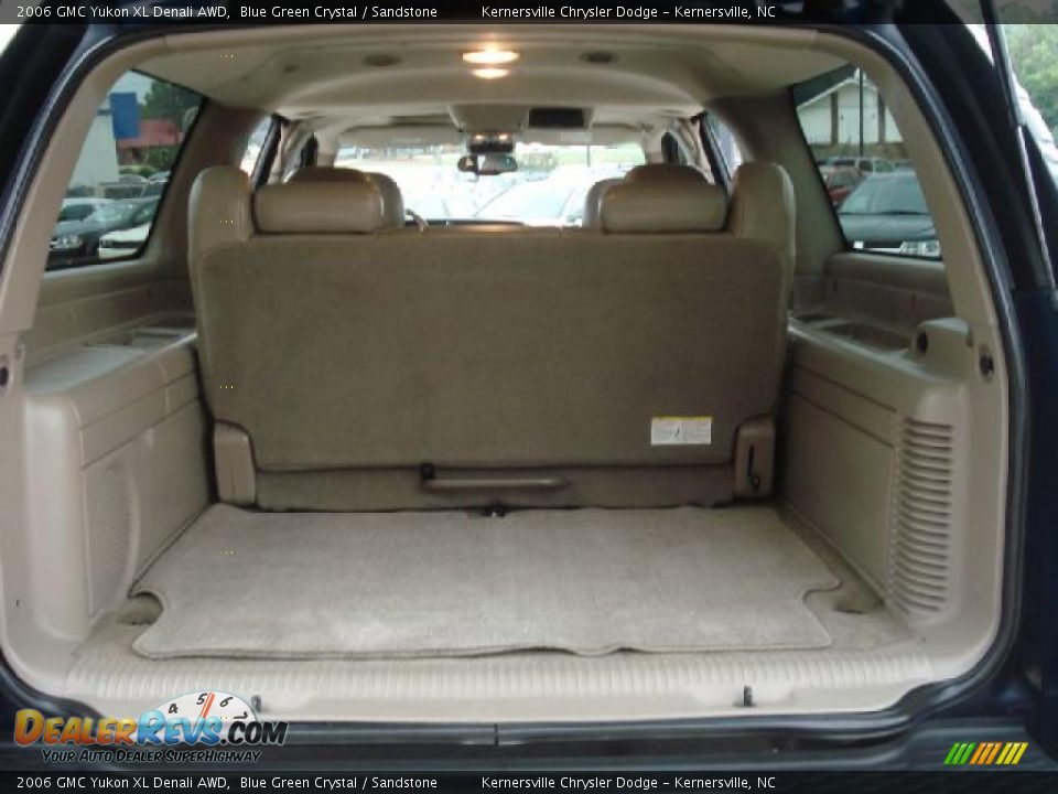 2006 GMC Yukon XL Denali AWD Blue Green Crystal / Sandstone Photo #15