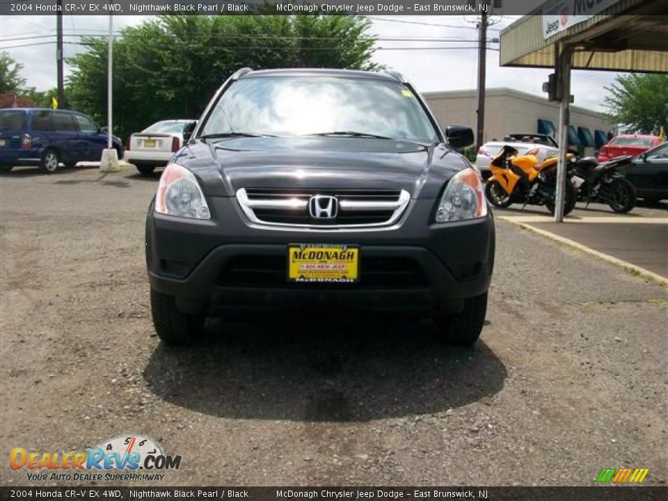 2004 Honda CR-V EX 4WD Nighthawk Black Pearl / Black Photo #2