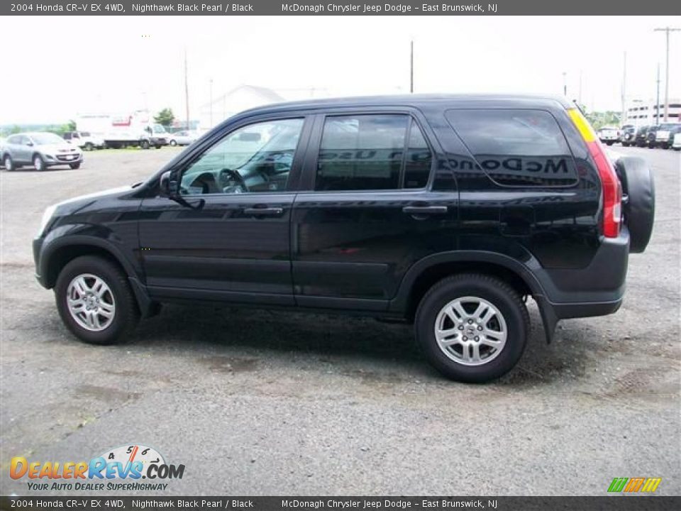 2004 Honda CR-V EX 4WD Nighthawk Black Pearl / Black Photo #4