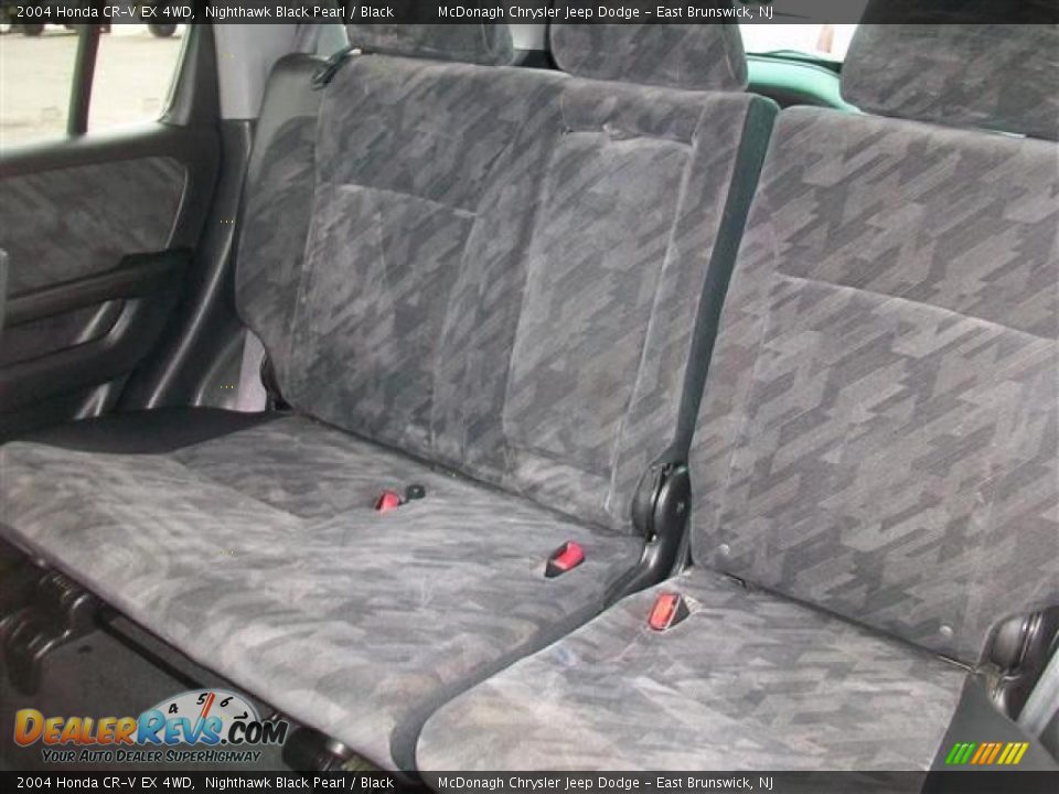 2004 Honda CR-V EX 4WD Nighthawk Black Pearl / Black Photo #12