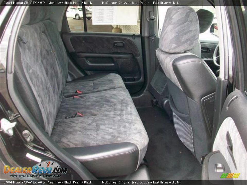 2004 Honda CR-V EX 4WD Nighthawk Black Pearl / Black Photo #16