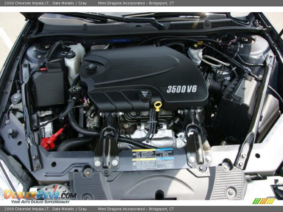 2009 Chevrolet Impala LT Slate Metallic / Gray Photo #22