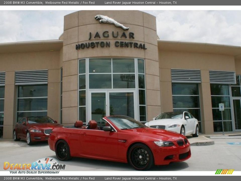 2008 BMW M3 Convertible Melbourne Red Metallic / Fox Red Photo #1