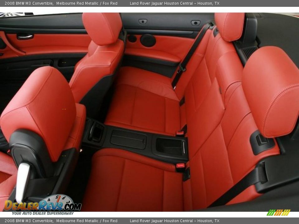 2008 BMW M3 Convertible Melbourne Red Metallic / Fox Red Photo #4