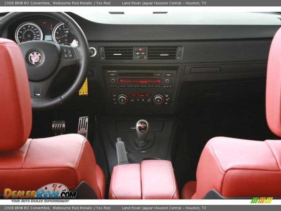 2008 BMW M3 Convertible Melbourne Red Metallic / Fox Red Photo #5