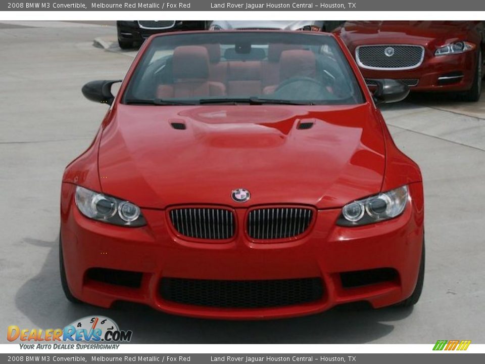 2008 BMW M3 Convertible Melbourne Red Metallic / Fox Red Photo #6