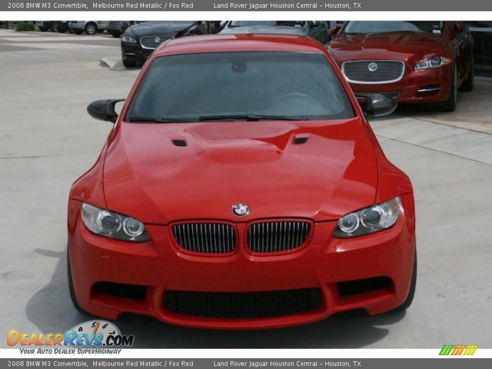 2008 BMW M3 Convertible Melbourne Red Metallic / Fox Red Photo #15