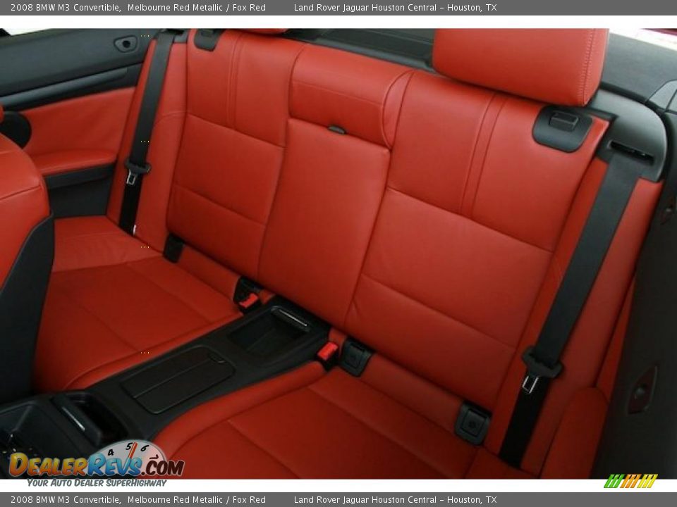 2008 BMW M3 Convertible Melbourne Red Metallic / Fox Red Photo #30