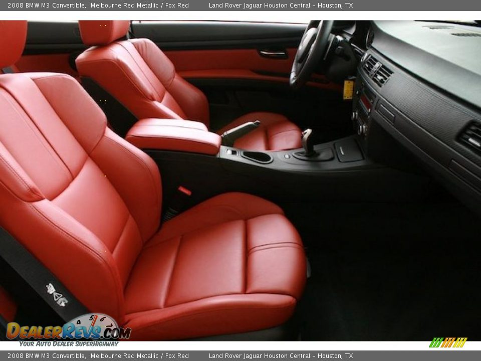 2008 BMW M3 Convertible Melbourne Red Metallic / Fox Red Photo #32