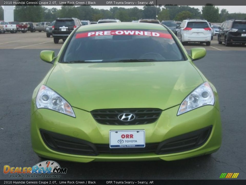 2010 Hyundai Genesis Coupe 2.0T Lime Rock Green / Black Photo #2