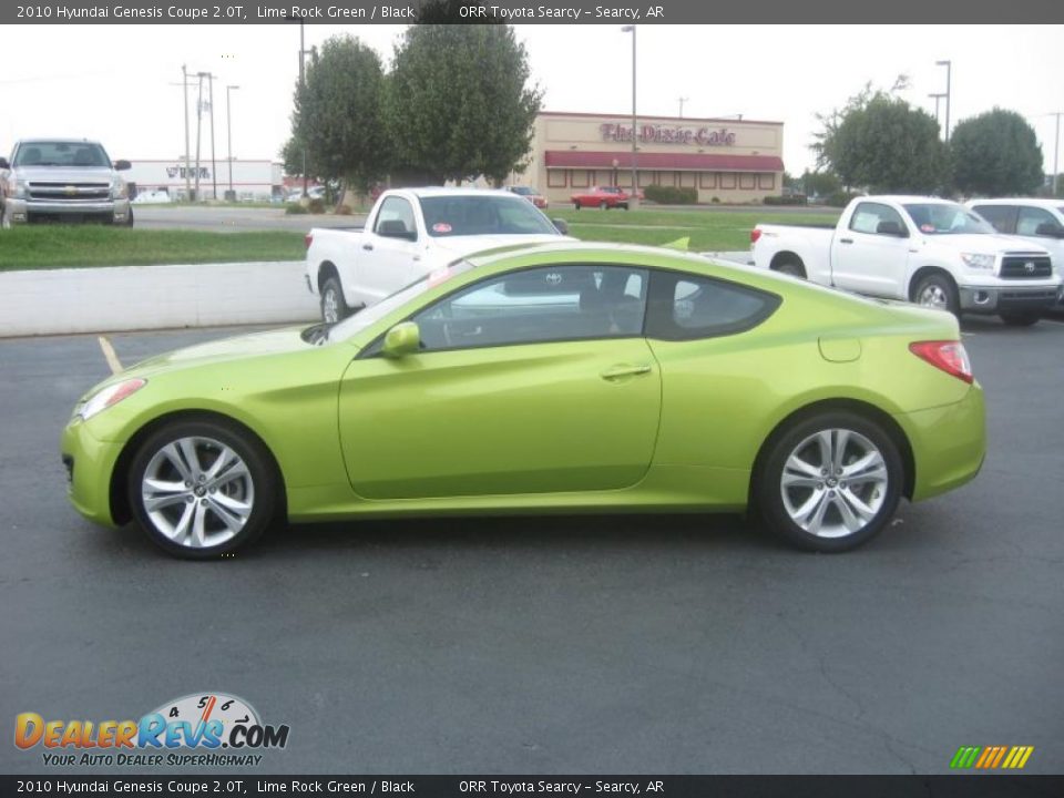 2010 Hyundai Genesis Coupe 2.0T Lime Rock Green / Black Photo #4