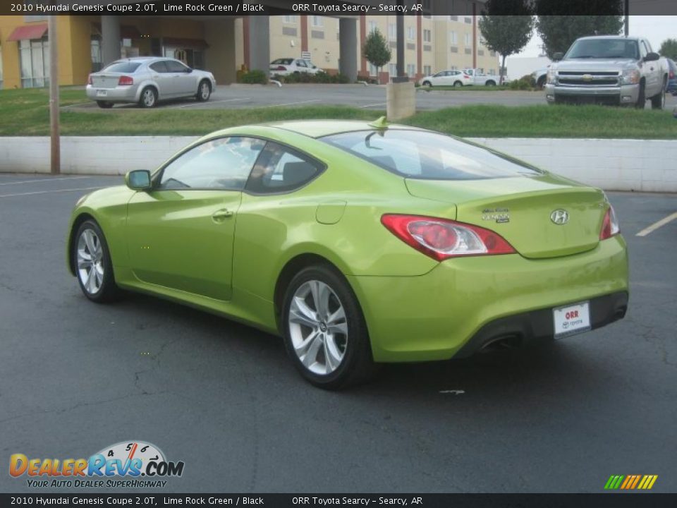 2010 Hyundai Genesis Coupe 2.0T Lime Rock Green / Black Photo #5