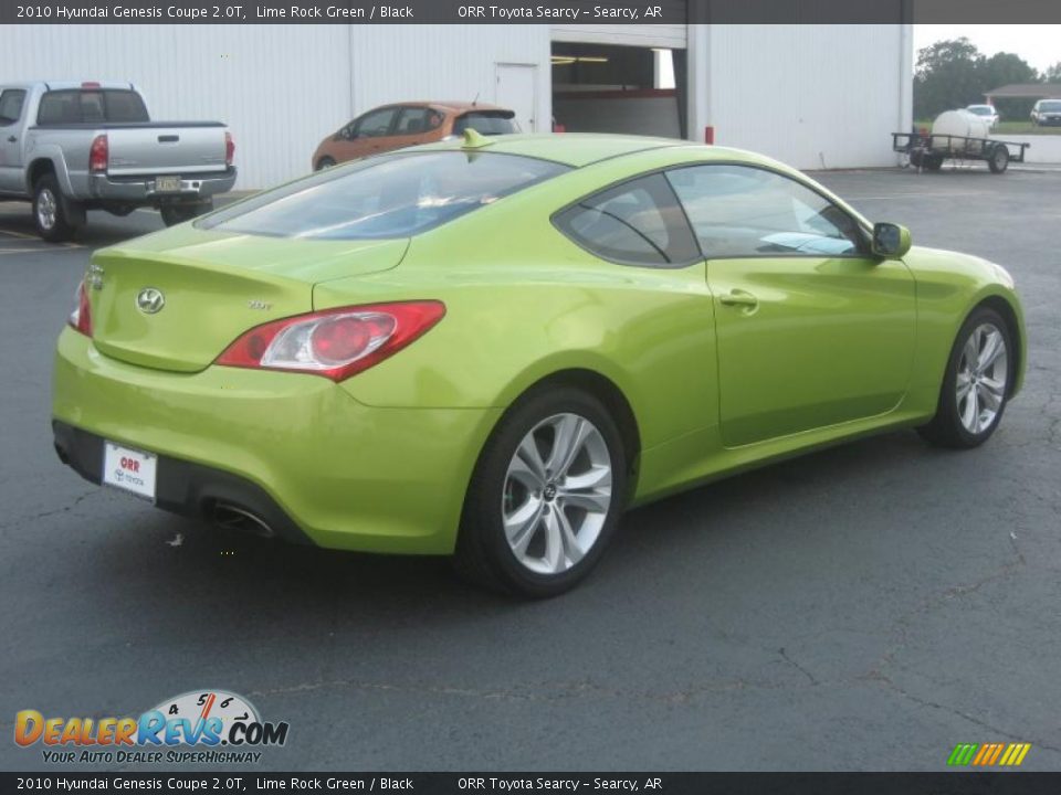 2010 Hyundai Genesis Coupe 2.0T Lime Rock Green / Black Photo #7