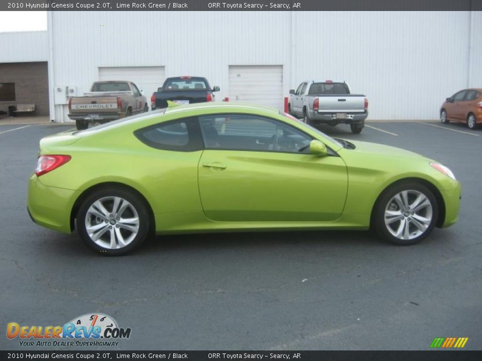 2010 Hyundai Genesis Coupe 2.0T Lime Rock Green / Black Photo #8