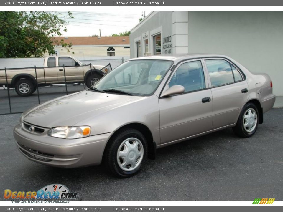 2000 toyota corolla beige #2