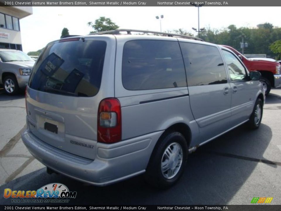 2001 Chevrolet Venture Warner Brothers Edition Silvermist Metallic / Medium Gray Photo #3