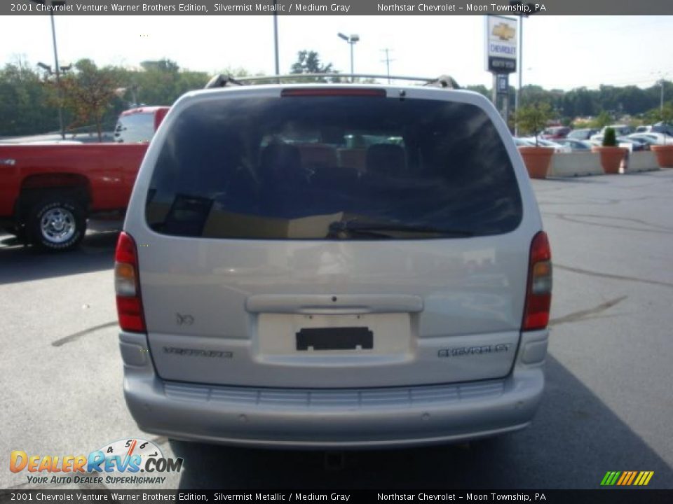 2001 Chevrolet Venture Warner Brothers Edition Silvermist Metallic / Medium Gray Photo #4