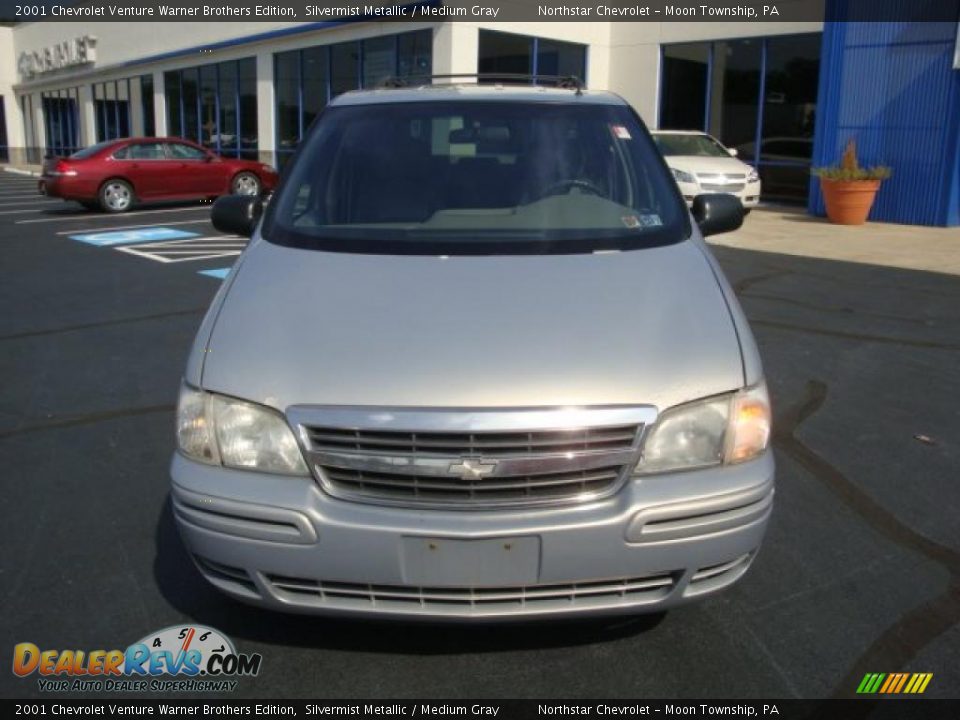 2001 Chevrolet Venture Warner Brothers Edition Silvermist Metallic / Medium Gray Photo #8