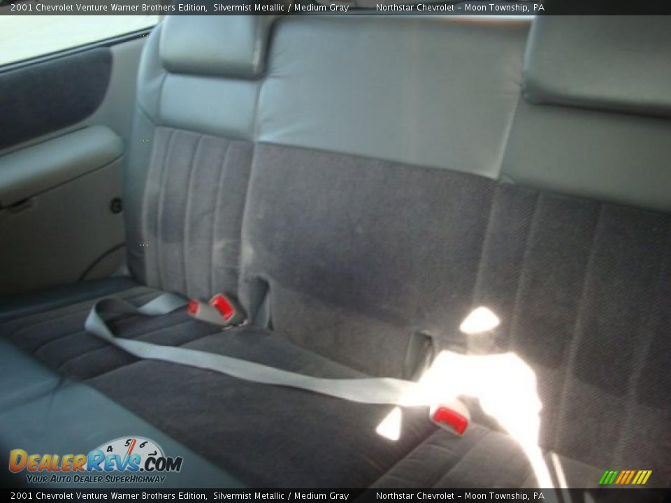 2001 Chevrolet Venture Warner Brothers Edition Silvermist Metallic / Medium Gray Photo #12