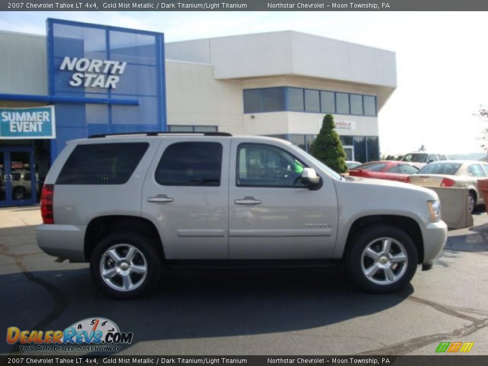2007 Chevrolet Tahoe LT 4x4 Gold Mist Metallic / Dark Titanium/Light Titanium Photo #2