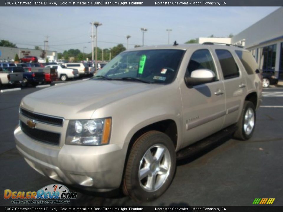 2007 Chevrolet Tahoe LT 4x4 Gold Mist Metallic / Dark Titanium/Light Titanium Photo #7