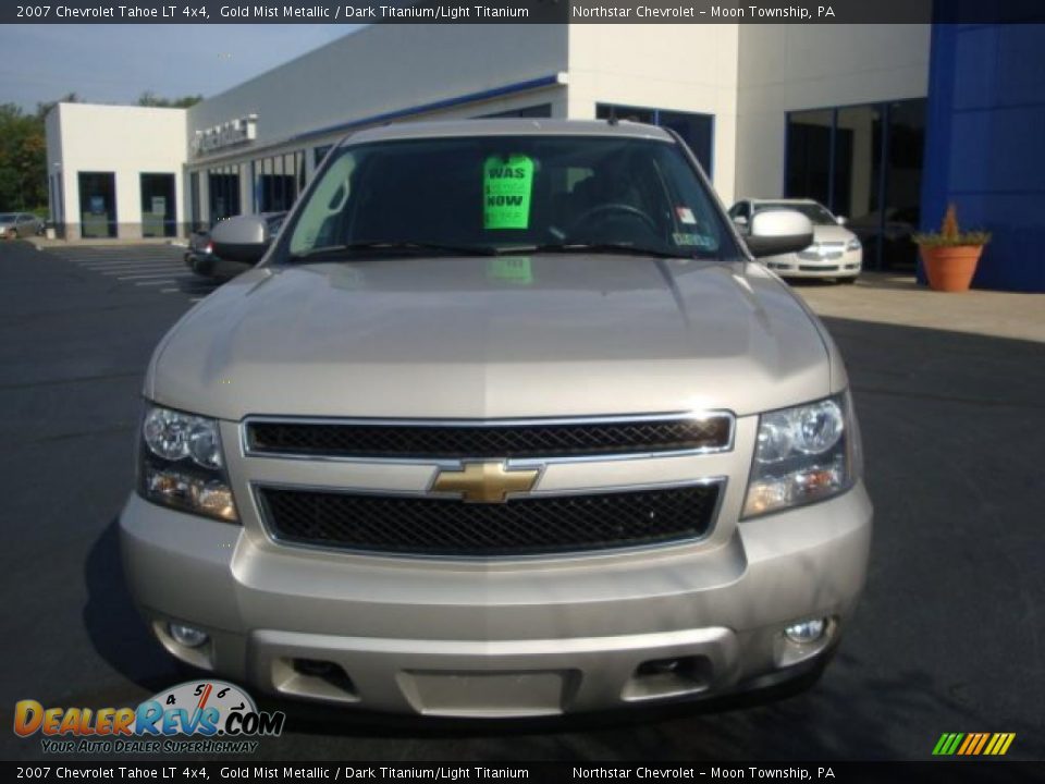 2007 Chevrolet Tahoe LT 4x4 Gold Mist Metallic / Dark Titanium/Light Titanium Photo #8
