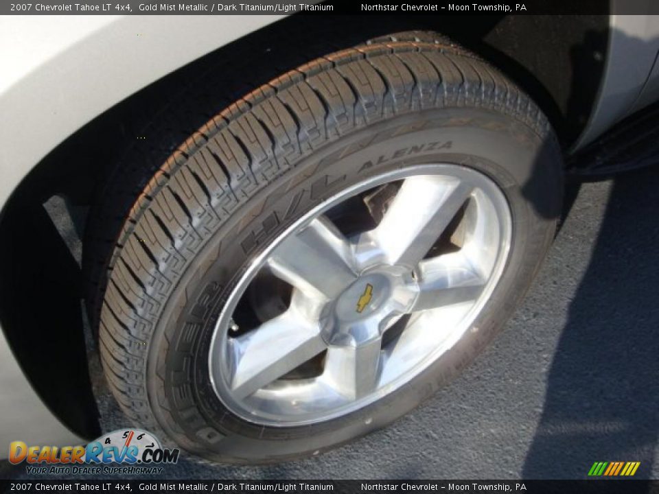 2007 Chevrolet Tahoe LT 4x4 Gold Mist Metallic / Dark Titanium/Light Titanium Photo #9