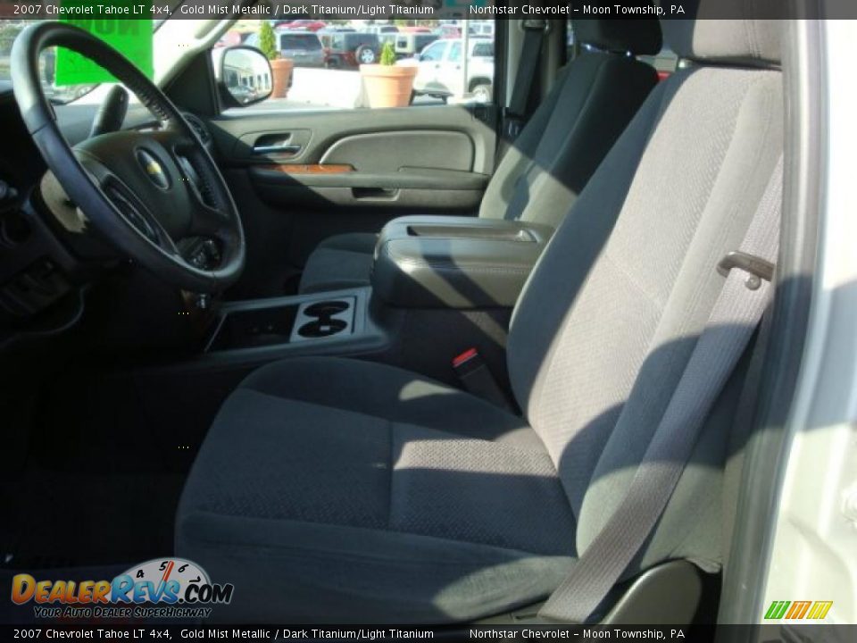 2007 Chevrolet Tahoe LT 4x4 Gold Mist Metallic / Dark Titanium/Light Titanium Photo #10