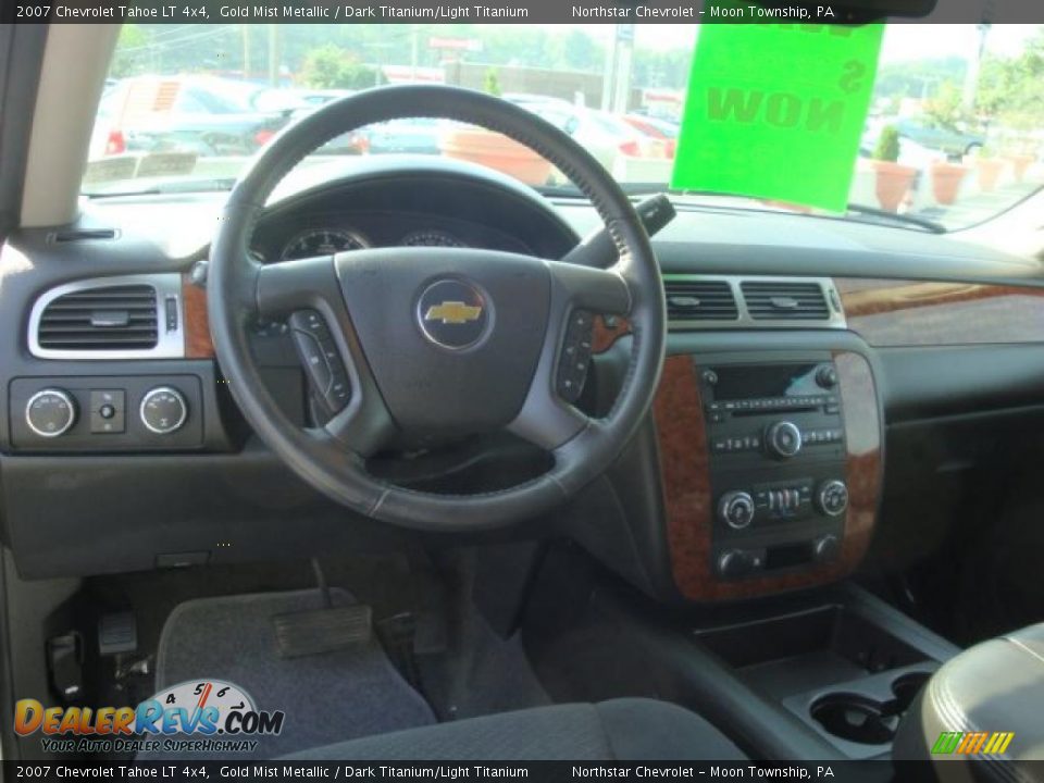 2007 Chevrolet Tahoe LT 4x4 Gold Mist Metallic / Dark Titanium/Light Titanium Photo #13