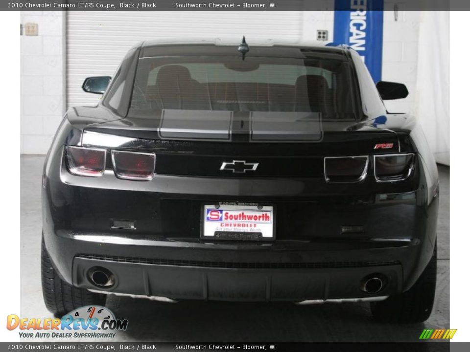 2010 Chevrolet Camaro LT/RS Coupe Black / Black Photo #2