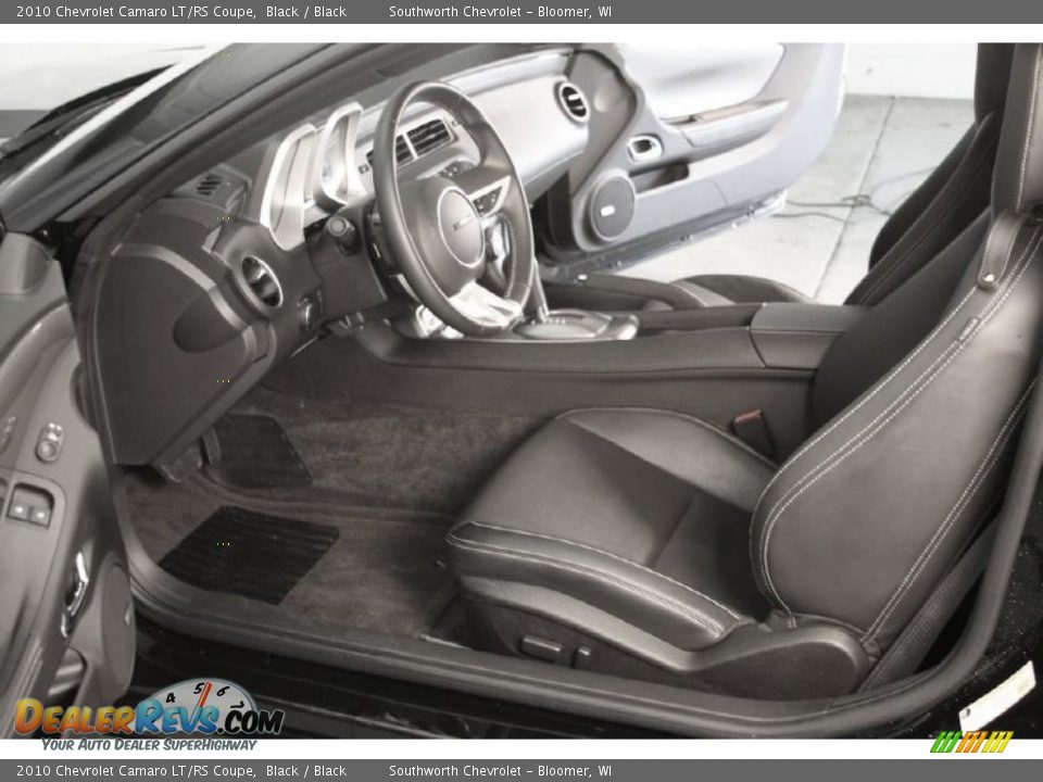 2010 Chevrolet Camaro LT/RS Coupe Black / Black Photo #3
