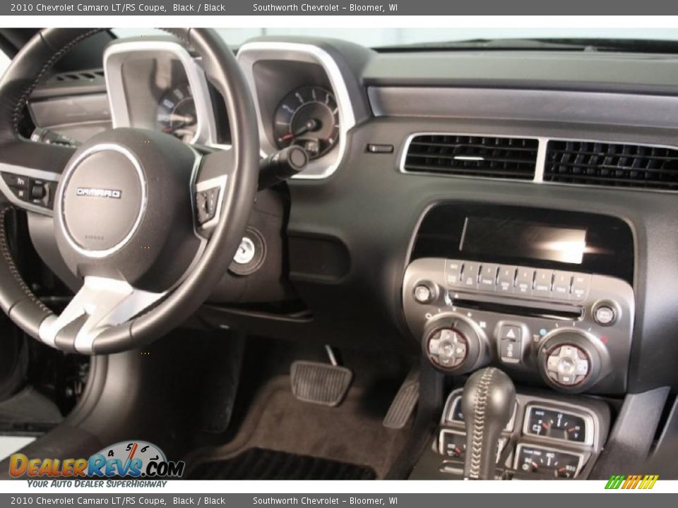 2010 Chevrolet Camaro LT/RS Coupe Black / Black Photo #6